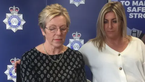 Humberside Police Serena Lyall with her daughter