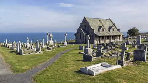 Getty Images The Great Orme Cemetery in Llandudno has no grave spaces left and limited room for ashes to be buried