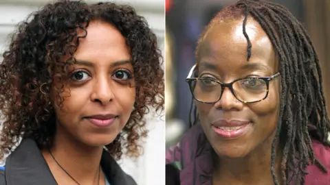 Getty Images L: Maaza Mengiste R: Tsitsi Dangarembga