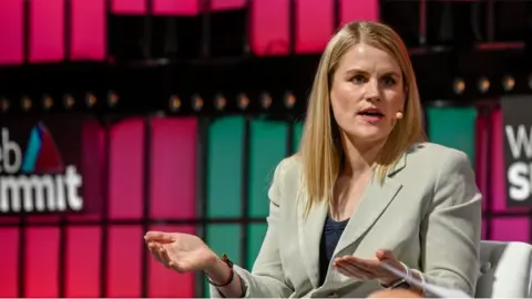 Getty Images Frances Haugen at Web Summit