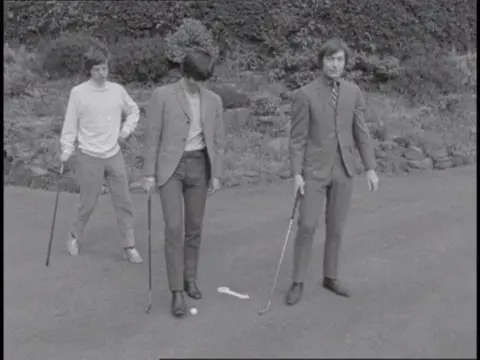 Kaleidoscope  The Rolling Stones playing golf 