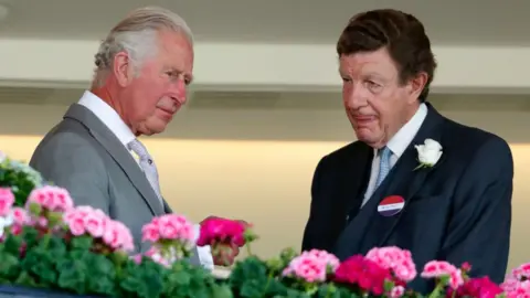 ax Mumby/Indigo/Getty Images Prince Charles, Prince of Wales and William Peel, 3rd Earl Peel (former Lord Chamberlain to Queen Elizabeth II) attend day 1 of Royal Ascot at Ascot Racecourse on June 15, 2021 in Ascot, England