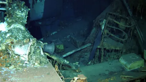 Paul G Allen Wreckage of the USS Indianapolis