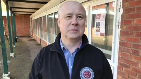 Sam Read/BBC Stephen Mold, the police, fire and crime commissioner for Northamptonshire