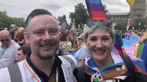 Richard Daniel/BBC Norwich Pride 2022 parade