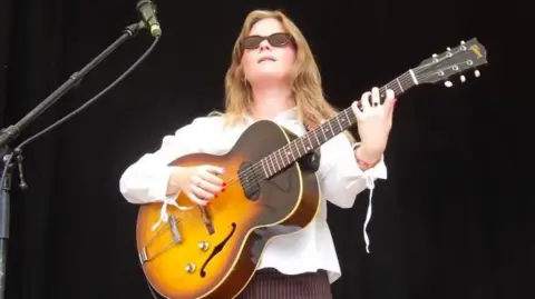 Sky Noble/BBC Up and coming singer songwriter Katie Spencer