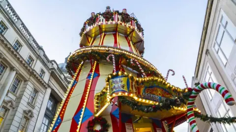 Mellor Group Helter skelter at Nottingham Christmas Market