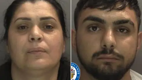 West Midlands Police Mariana Profira and David Busteanu