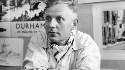 Hignett Collection Artist Kenneth Steel in 1953