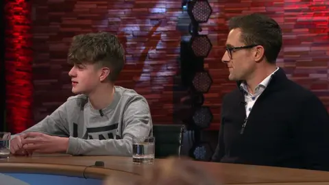 Dan Douglas and his father Dougie Douglas