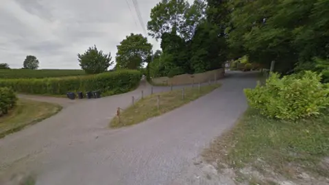 Google Maps Nickle Lane, Chartham