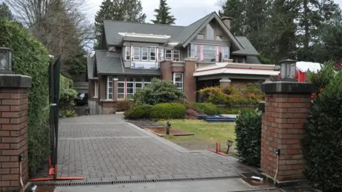 Ms Meng's second home in Vancouver