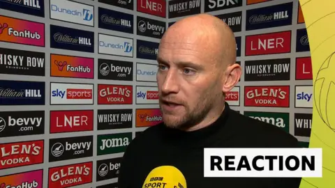 Hibernian head coach David Gray