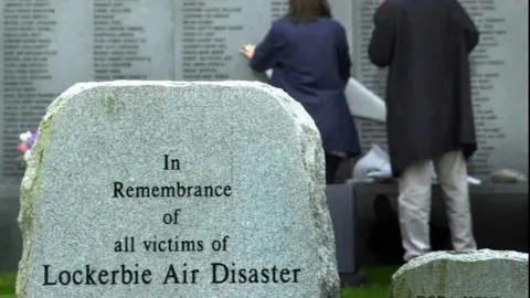 PA Media Lockerbie memorial