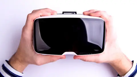 Alamy Stock image of a VR headset