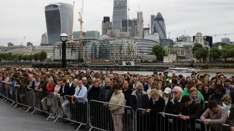 Reuters Vigil in Potters Field Park