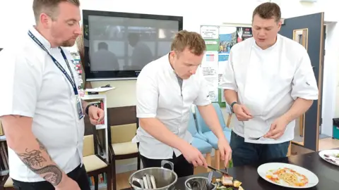 South West Chef of the Year James Jones, Ben Champkin, Olly Jackson
