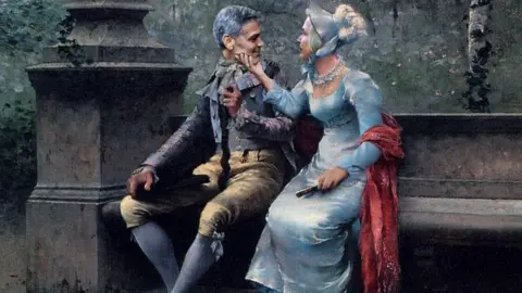 Reddit A photoshop image of the Clooney chin grab