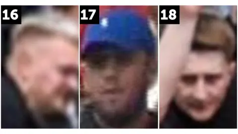 Police Scotland Men police want to speak to in relation to incidents at Rugby Park