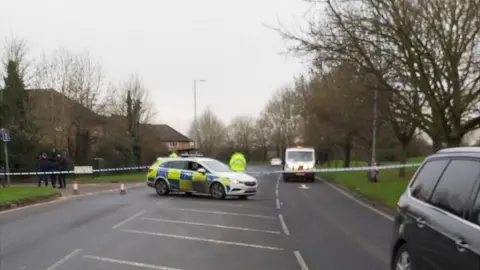 Essex Police Essex Police image of Parklands in Waltham Abbey following a fatal collision