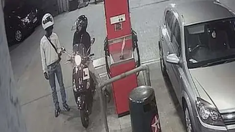 CPS Derryck John in petrol station