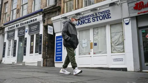 Getty Images Shops closed in Edinburgh