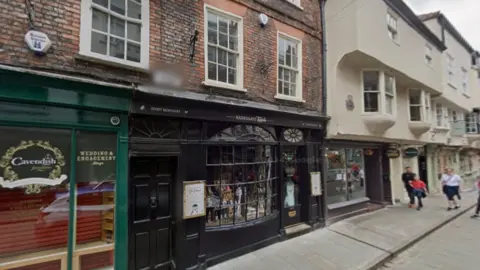 Image of shop on Stonegate in York