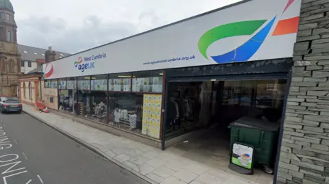 Google Workington Age UK store