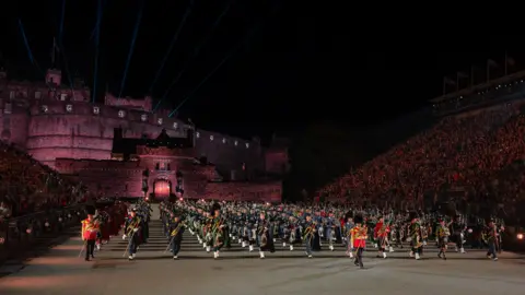 GERRY BOYD The Royal Military Tattoo at Edinburgh Castle