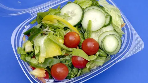 Getty Images A salad in a box