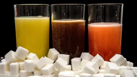 PA Carbonated drinks with sugar cubes