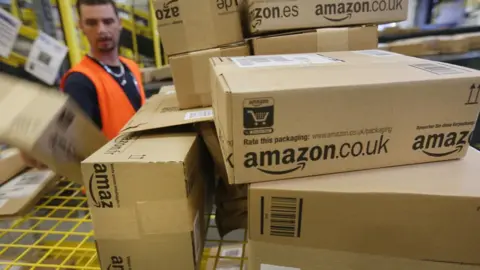 Getty Images Amazon packages