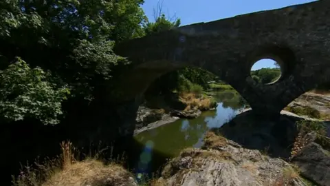 BBC The river Teifi at Cenarth