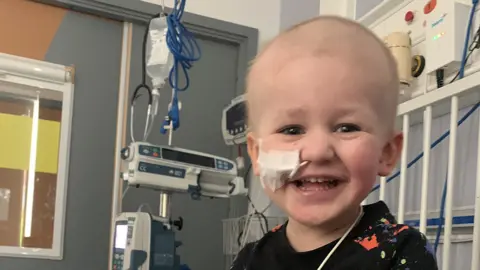 Dan Turner Louie in hospital