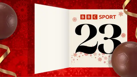 BBC Sport Advent Calendar day 23 graphic