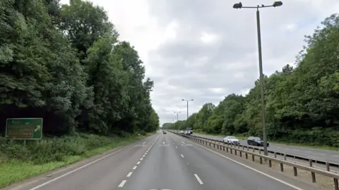  A38 near to Mickleover Golf Club, Derby