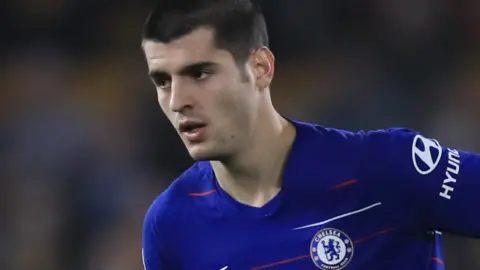 Chelsea striker Alvaro Morata