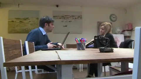 BBC Tim Fox and Agata Iciek