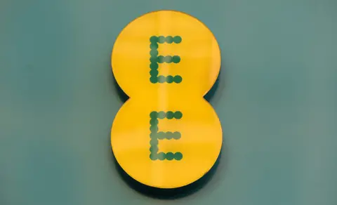  European Photopress Agency EE logo in green dots on yellow and green background