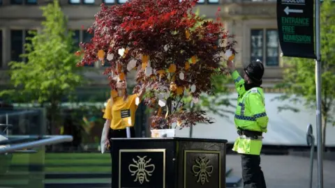 Getty Images GMP officer at Arena bomb memorial service