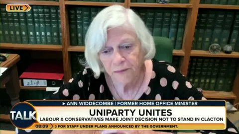 Ann Widdicombe on TalkTV