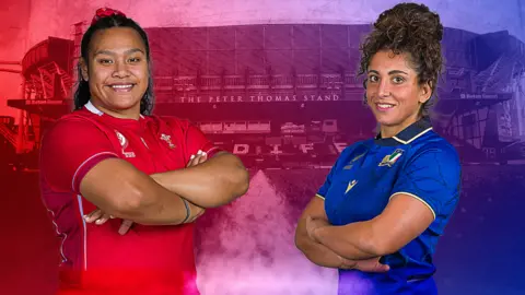 Props Sisilia Tuipulotu and Sylvia Turani head-to-head