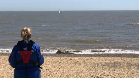 HM Coastguard Minke whale