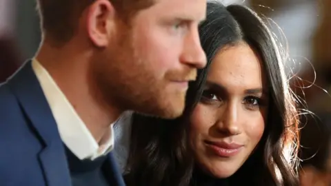 PA Media The Duke and Duchess of Sussex