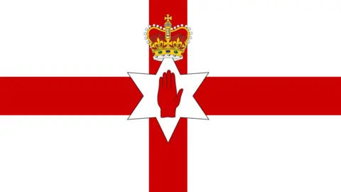 Getty Images The Ulster Banner Flag