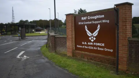 Getty Images RAF Croughton, Northamptonshire