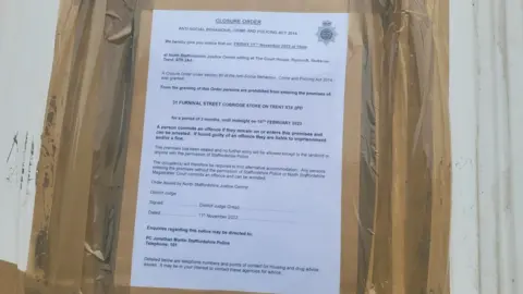 LDRS Notice from council
