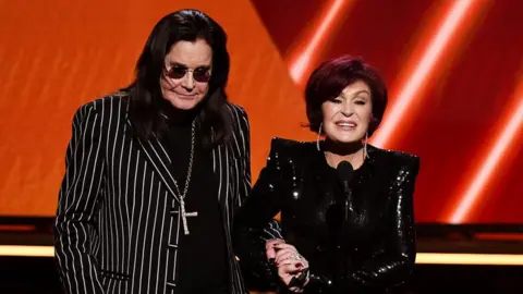 Getty Images Sharon and Ozzy Osbourne