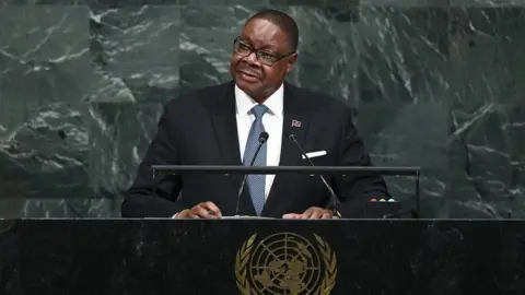  Reuters The Malawian president has vowed to investigate the killing of five people accused of behaving like vampires.