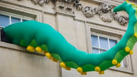 Visit Blackpool Tentacle in public building